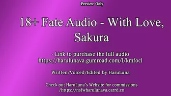 With Love, Sakura~ 18+ Fate Audio ft Medusa