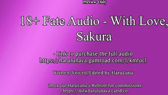 With Love, Sakura~ 18+ Fate Audio ft Medusa