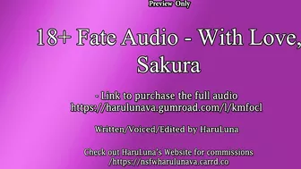 With Love, Sakura~ 18+ Fate Audio ft Medusa