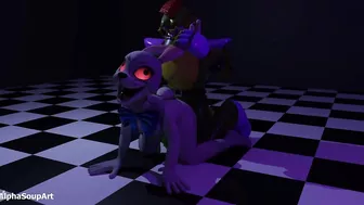 FNAF Vanny fucked by Gator