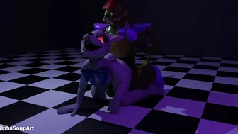 FNAF Vanny fucked by Gator