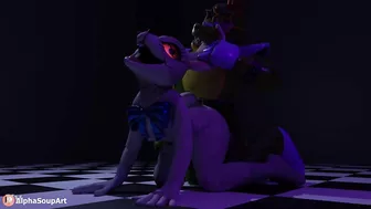 FNAF Vanny fucked by Gator