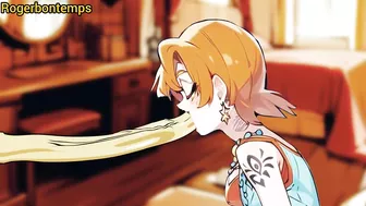 Nami sucks Luffy Hentai Blowjob Cartoon One Piece