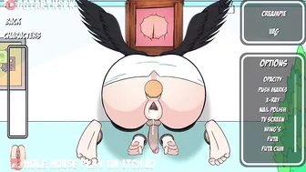 Albedo Succubus Dripping Glory Hole Creampie - Hole House