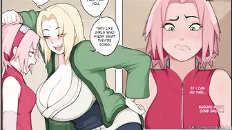 Tsunade ""Trains"" Sakura With Her Futa Cock ♥ Naruto Comic