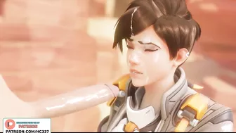 Tracer Blowgob On Route 66 Cum On Face | Overwatch Hentai Animation 4K 60Fps