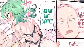 Tatsumaki wants Saitama's big cock in her wet pussy