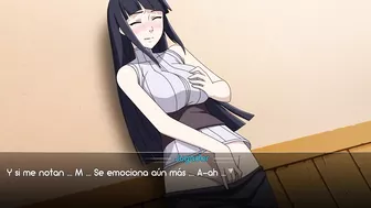 Masturbating the desperate Hinata - Training with Hinata - Kunoichi Trainer