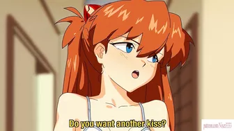 Hentai Story Evangelion Asuka Have First Time With Shinji Uncensored 60 FPS