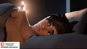 FUTANARI PHARAH X MERCY IN LOVE HOTEL HENTAI STORY | BEST OVERWATCH FUTA HENTAI ANIMATION 2024