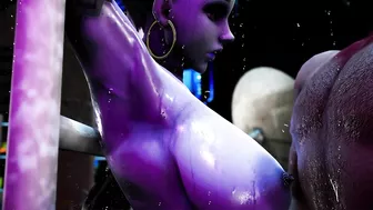 Widowmaker gets fucked in the rain