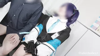 ????【aliceholic13】BlueArchive Yuka Hayase cosplaying femdom glove lotion handjob