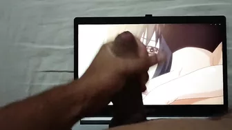 Masturbating Until I Cum While Watching Hentai Overflow Dublado Dubbed Uncensored