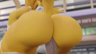 Furry step mother Renamon fucking you HARD POV