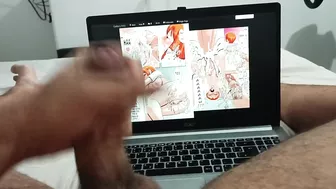 Masturbating Until I Cum While Watching Hentai Nami in Hard Anal Sex Scene Uncensored