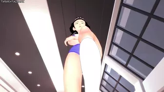 Mai Gives You a Footjob To Train Her Sexy Body! Avatar The Last Airbender Feet Hentai POV