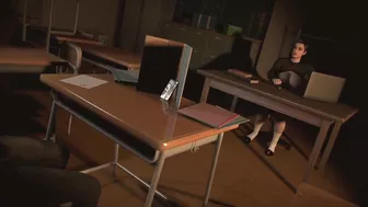 3D Futa School Teacher fuck the student