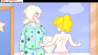 Futanari Princess Peach Fucked And Getting Creampie Futa Hentai Lesbian Animation 4K 60FPS