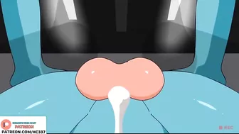 GUMBALL MOM RECORDING A SPECIAL GYM ADVERTISE | GUMBALL HENTAI CARTOON