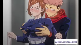 Jujutsu Kaisen Nobara Kugisaki and Yuji Itadori Hentai Story