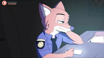 JUDY HOPPS MAKES HIM BECK FROM THE WORK ???? ZOOTOPIA HENTAI STORY