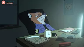 JUDY HOPPS MAKES HIM BECK FROM THE WORK ???? ZOOTOPIA HENTAI STORY