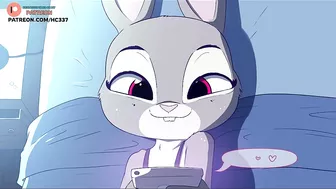 JUDY HOPPS MAKES HIM BECK FROM THE WORK ???? ZOOTOPIA HENTAI STORY