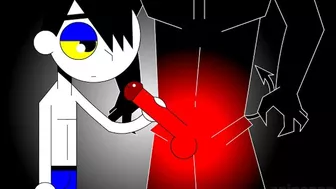 EMO FEMBOY JERKS DEVIL DICK OFF! animation