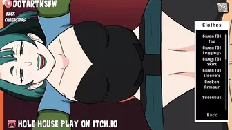 Gwen Total DramA Island Emo Girl Bent Over Creampie - Hole House