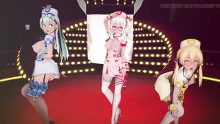Mmd R-18 Anime Girls Sexy Dancing Clip 235