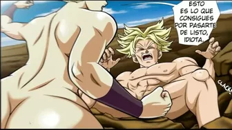 Caulifla Sucks Trunks' Huge Cock Until He Cums