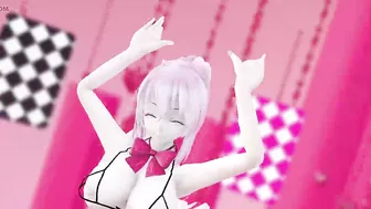 Megurine Luka Nude Dance Vocaloid Hentai Mmd 3D Black Eyes Color Edit Smixix