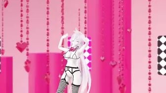 Megurine Luka Nude Dance Vocaloid Hentai Mmd 3D Black Eyes Color Edit Smixix