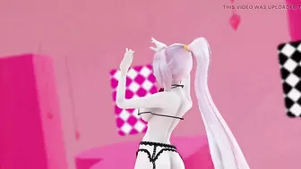 Megurine Luka Nude Dance Vocaloid Hentai Mmd 3D Black Eyes Color Edit Smixix