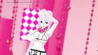 Megurine Luka Nude Dance Vocaloid Hentai Mmd 3D Black Eyes Color Edit Smixix