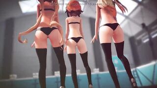 Mmd R-18 Anime Girls Sexy Dancing Clip 261