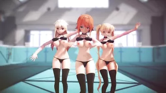 Mmd R-18 Anime Girls Sexy Dancing Clip 261