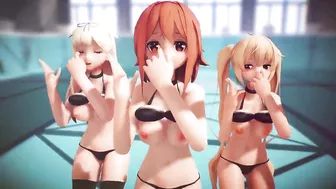 Mmd R-18 Anime Girls Sexy Dancing Clip 261