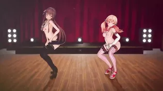 Mmd R-18 Anime Girls Sexy Dancing Clip 268