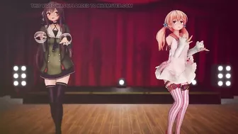 Mmd R-18 Anime Girls Sexy Dancing Clip 268