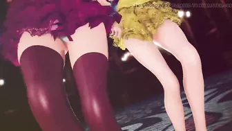 Mmd R-18 Anime Girls Sexy Dancing Clip 263