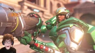 Pharah From Overwatch Dominates