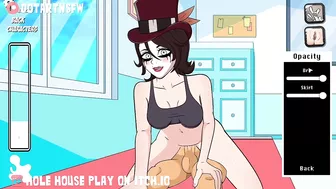 Hole House Gameplay Mad Moxxi Bounding On Dick Creampie Orgasm