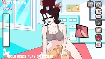 Hole House Gameplay Mad Moxxi Bounding On Dick Creampie Orgasm