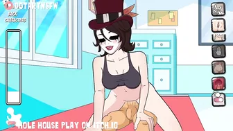 Hole House Gameplay Mad Moxxi Bounding On Dick Creampie Orgasm