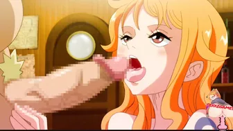 Enjoy Nami's huge tits and ass from One Piece Hentai