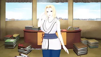 Undressing the beautiful Tsunade - Isekai Brothel