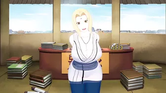 Undressing the beautiful Tsunade - Isekai Brothel