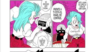Mr. Popo fucks Bulma's tight pussy with his long cock - Dragon Ball Z