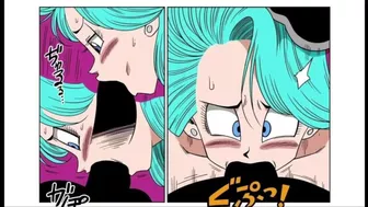 Mr. Popo fucks Bulma's tight pussy with his long cock - Dragon Ball Z